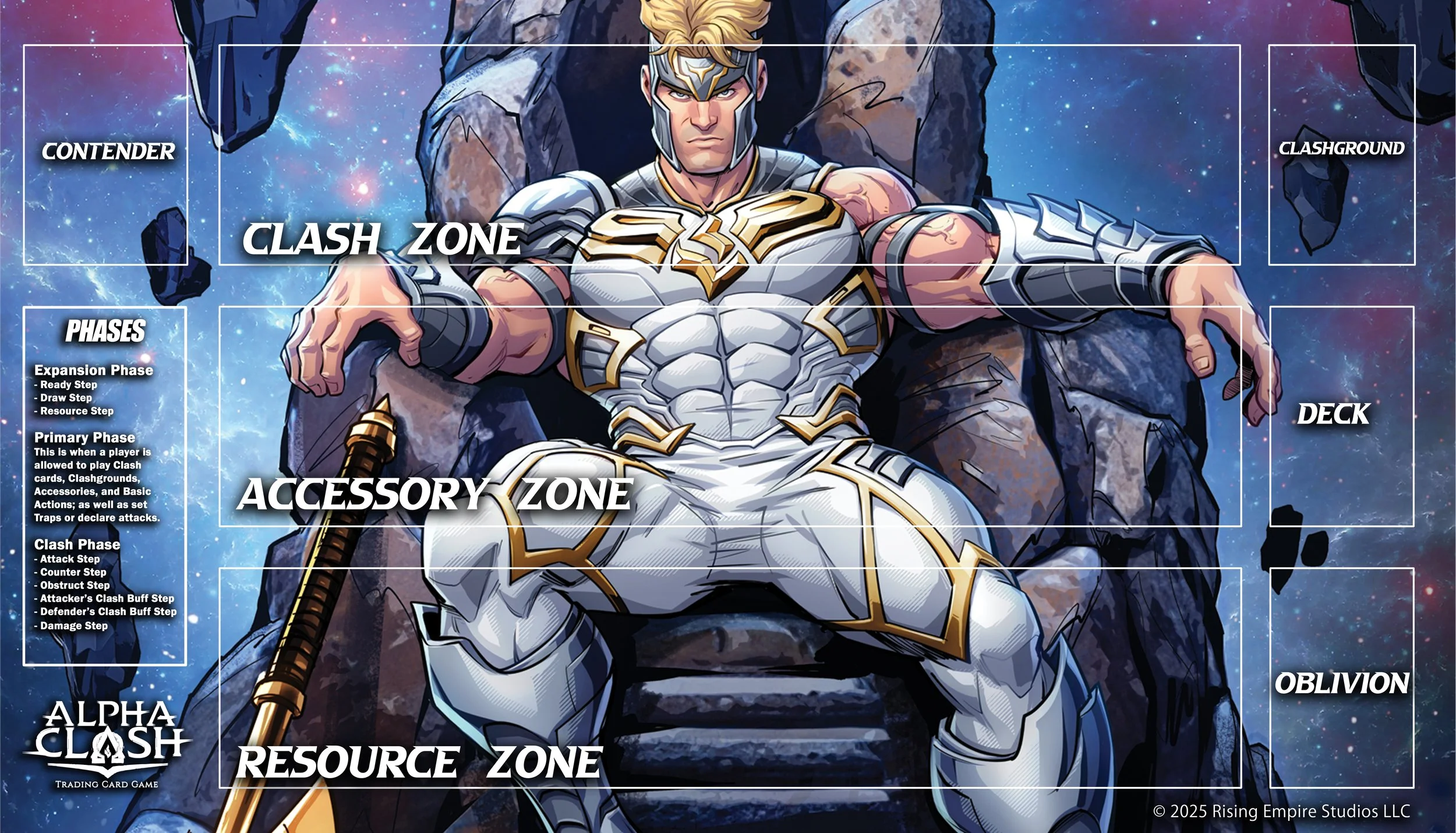 Genesis Playmat — Alpha Clash